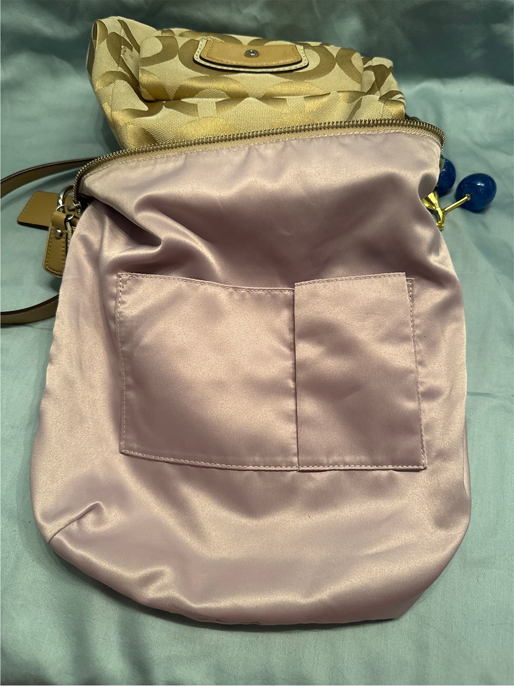 Coach Kristin Signature Op Art Hobo / Shoulder Bag - Picture 13 of 15
